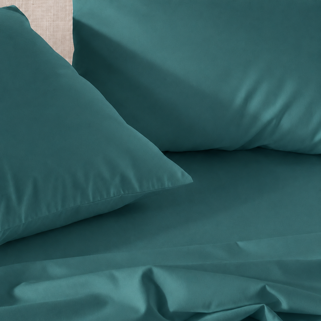 Hotel Soft Bed Sheet Set- Bedding Sheets & Pillowcases Breathable Bedding Wrinkle, Fade, Stain Resistant-Deep Pocket Flat Fitted Bed Sheet Set