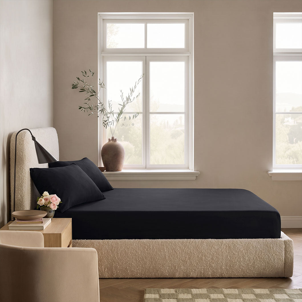 Audreamy 2000TC Microfibre Fitted Sheet Set