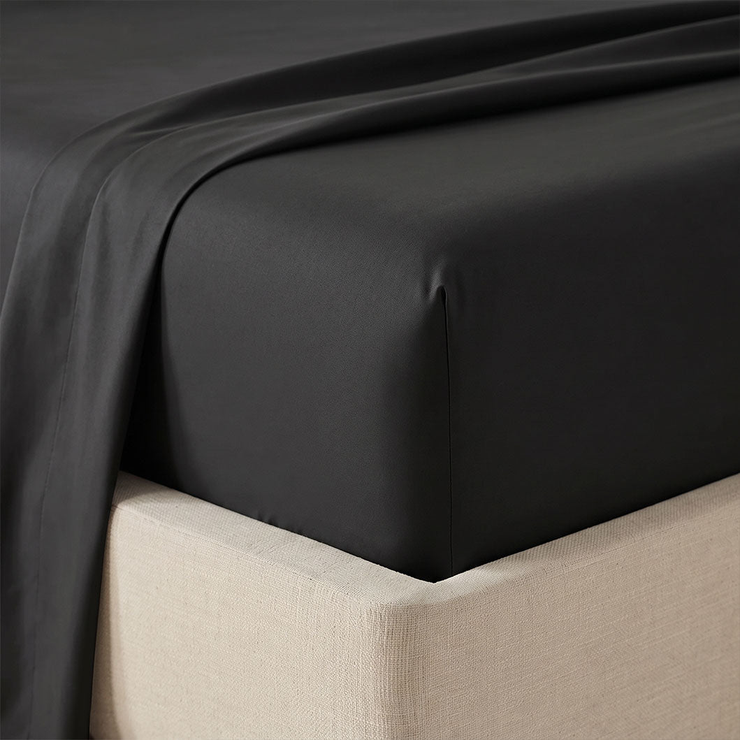 3 Piece Hotel Bamboo Cooling Fitted Sheet Set & Pillowcase -Ultra Soft 2000TC Breathable Fitted Bed Sheets Set with 37 Centimetre Deep Pocket-Cooling Sheets for Hot Sleepers(Grey,Double) (Copy)