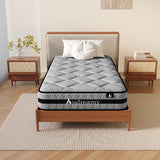 Audreamy Celeste Mattress 23 cm Plush Tight Top Bamboo Charcoal Fabric 7-Zone Pocket Spring Medium Firm Single -Pre-Order Now – Ships by 22/10/2025 at the latest!
