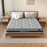 Audreamy Celeste Mattress – 23 cm Plush Tight Top Bamboo Charcoal Fabric 7-Zone Pocket Spring Medium Firm