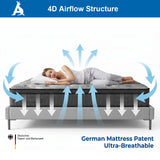 Audreamy Corsica Mattress – Orthopedic Support for Back & Spine Health Extra-Firm