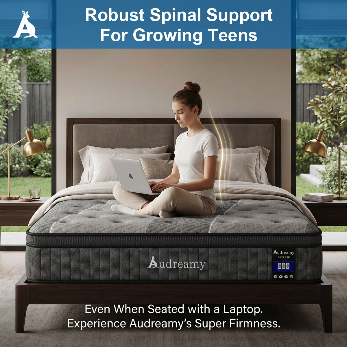 Audreamy Corsica Mattress – Orthopedic Support for Back & Spine Health Extra-Firm