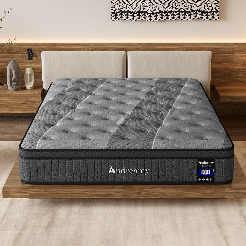 Audreamy Corsica Mattress – 26 cm Euro Top Extra-Firm Orthopedic Support for Back & Spine Health