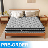 Audreamy Celeste Mattress 23 cm Plush Tight Top Bamboo Charcoal Fabric 7-Zone Pocket Spring Medium Firm -Pre-Order Now – Ships by 22/10/2025 at the latest!