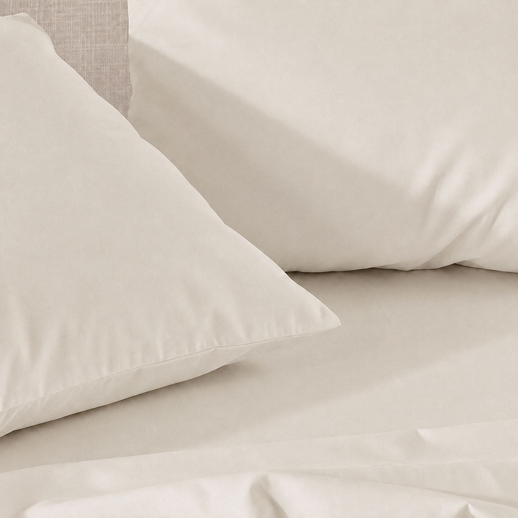 Hotel Soft Bed Sheet Set- Bedding Sheets & Pillowcases Breathable Bedding Wrinkle, Fade, Stain Resistant-Deep Pocket Flat Fitted Bed Sheet Set
