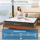 Audreamy Elara Mattress 25cm Pillow Top – Cloud Comfort with Memory Foam Support