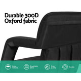 Artiss 2X Floor Lounge Sofa Bed With Armrest Heated Cushion