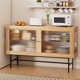 Artiss Buffet Sideboard Double Doors - Oak