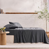 3 Piece Hotel Bamboo Cooling Sheet Set -Ultra Soft 2000TC Breathable Bed Sheets Set with 37 Centimetre Deep Pocket-Cooling Sheets for Hot Sleepers(White,King Single) (Copy)