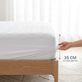 Audreamy Cloudia Waterproof Mattress Protector 100% Cotton
