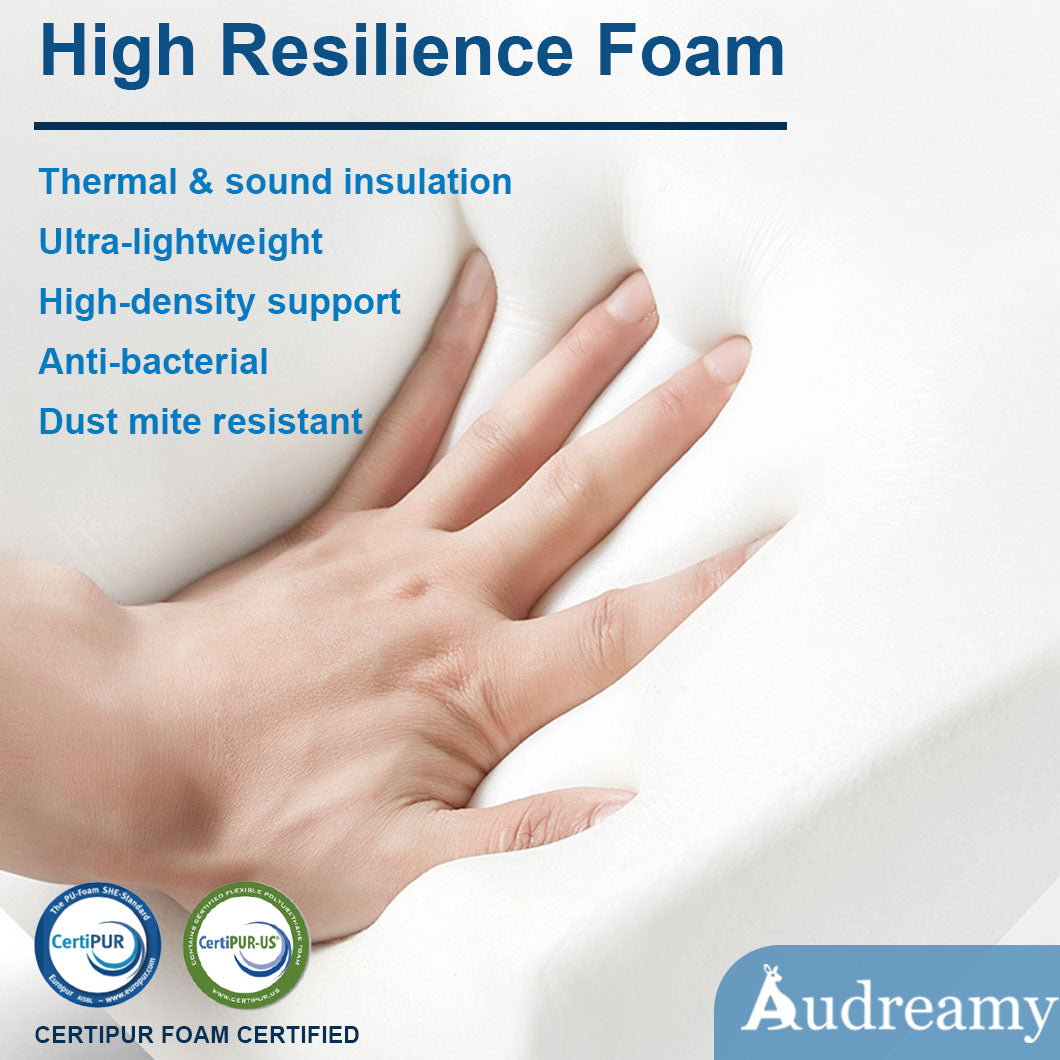 Audreamy Lisbon Mattress – 28cm Ergonomic 4D Spa-Like Plush Soft Tight Top Bamboo Fiber Fabric 7-Zone Pocket Spring Medium -Pre-Order Now – Ships by 22/10/2025 at the latest!