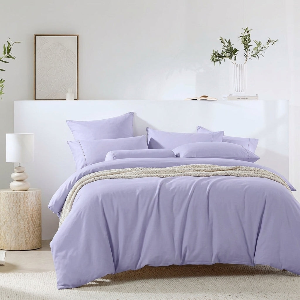 Royal Comfort 2000TC Quilt Cover Set Bamboo Cooling Hypoallergenic Breathable