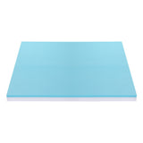 Giselle 8cm Memory Foam Mattress Topper Gel Dual Layer Foam Bamboo Double
