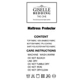 Giselle Bedding Mattress Protector Queen