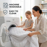 Audreamy Cloudia Waterproof Mattress Protector 100% Cotton