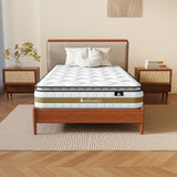 Audreamy Bondi Mattress 22cm Pillow Top – Cloud Comfort Bamboo Fiber Fabric Memory Foam Support Bonnell Medium Firm King Single -Pre-Order Now – Ships by 22/10/2025 at the latest!