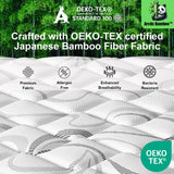 Audreamy Lisbon Mattress – 28cm Ergonomic 4D Spa-Like Plush Soft Tight Top Bamboo Fiber Fabric 7-Zone Pocket Spring Medium -Pre-Order Now – Ships by 22/10/2025 at the latest!