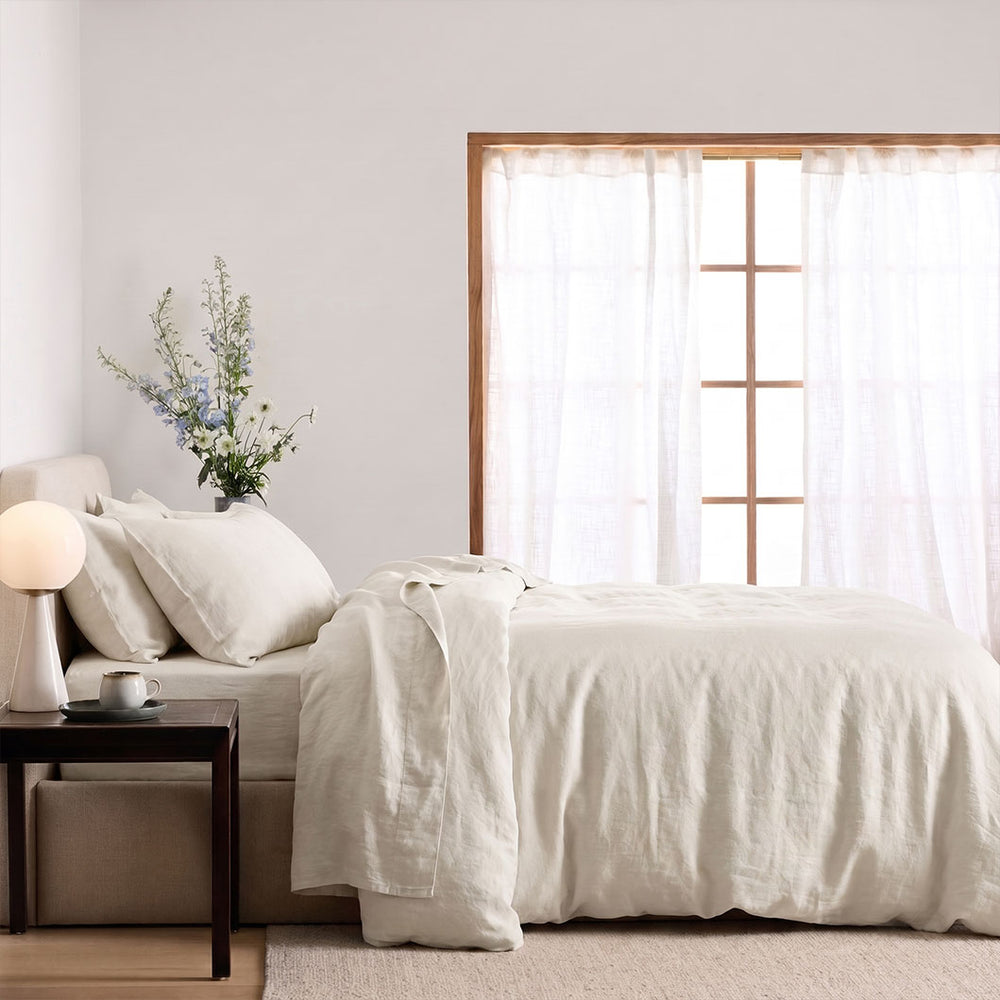 Audreamy French Flax  Linen Quilt Cover Set