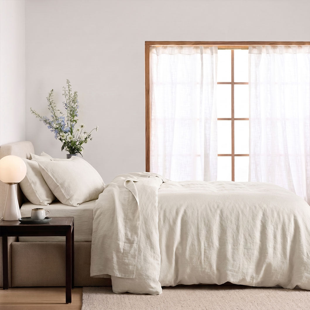 Audreamy French Flax  Linen Quilt Cover Set