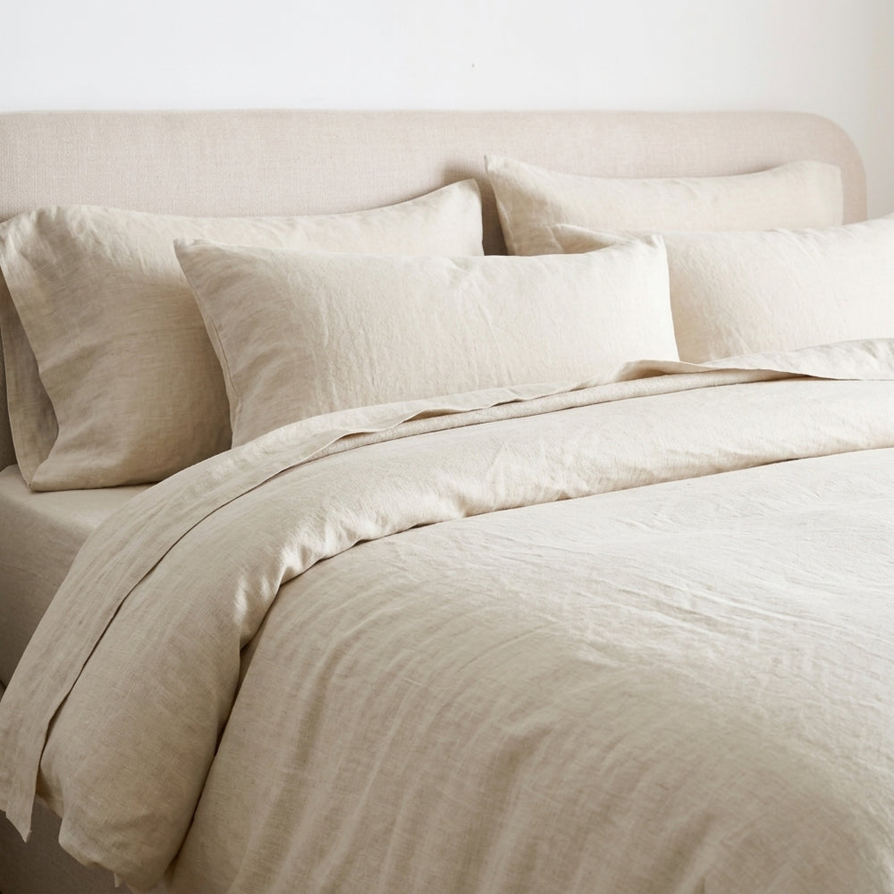 Audreamy French Flax  Linen Quilt Cover Set