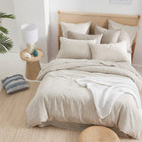 Audreamy Solene French Flax  Linen Quilt Cover Set