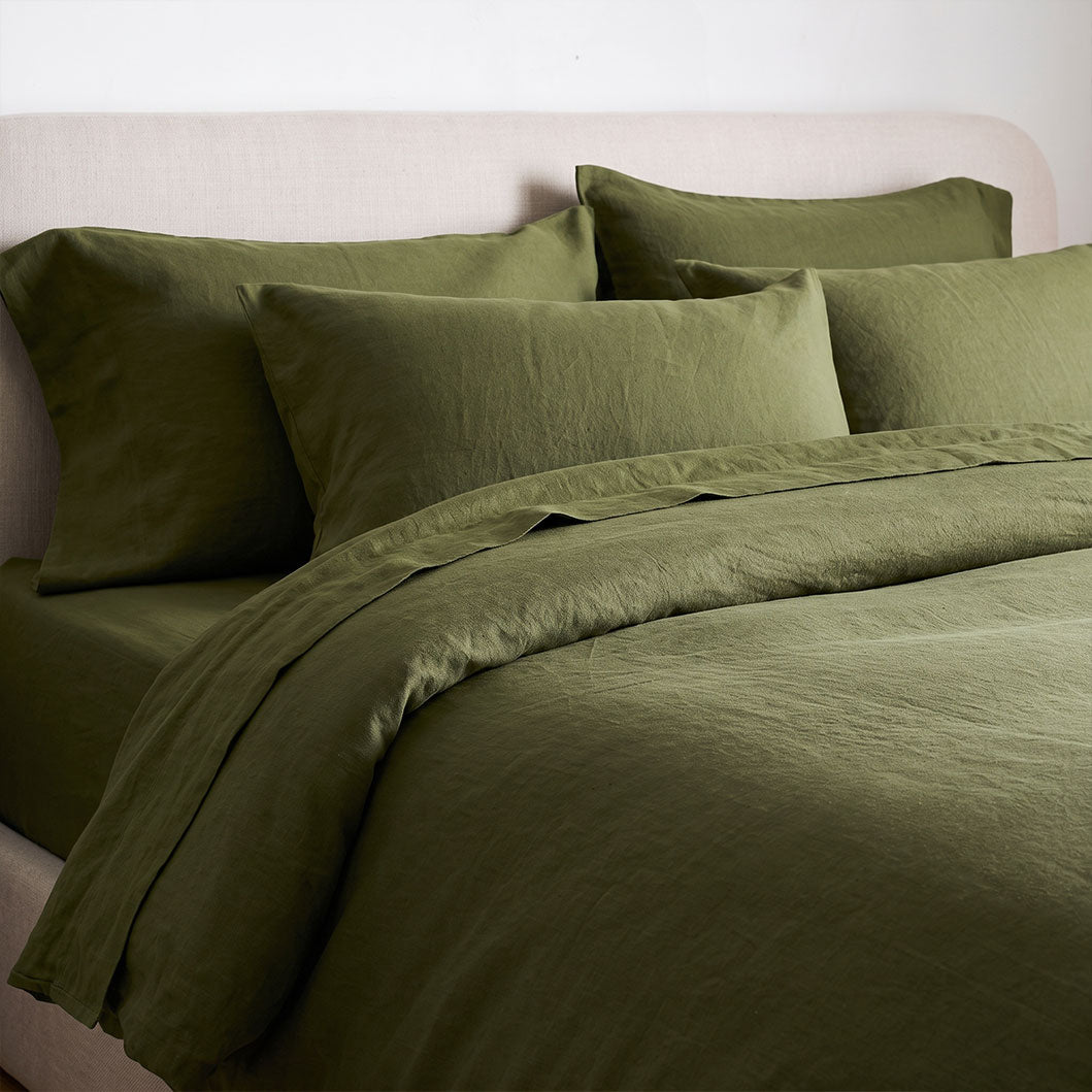 Audreamy French Flax  Linen Quilt Cover Set