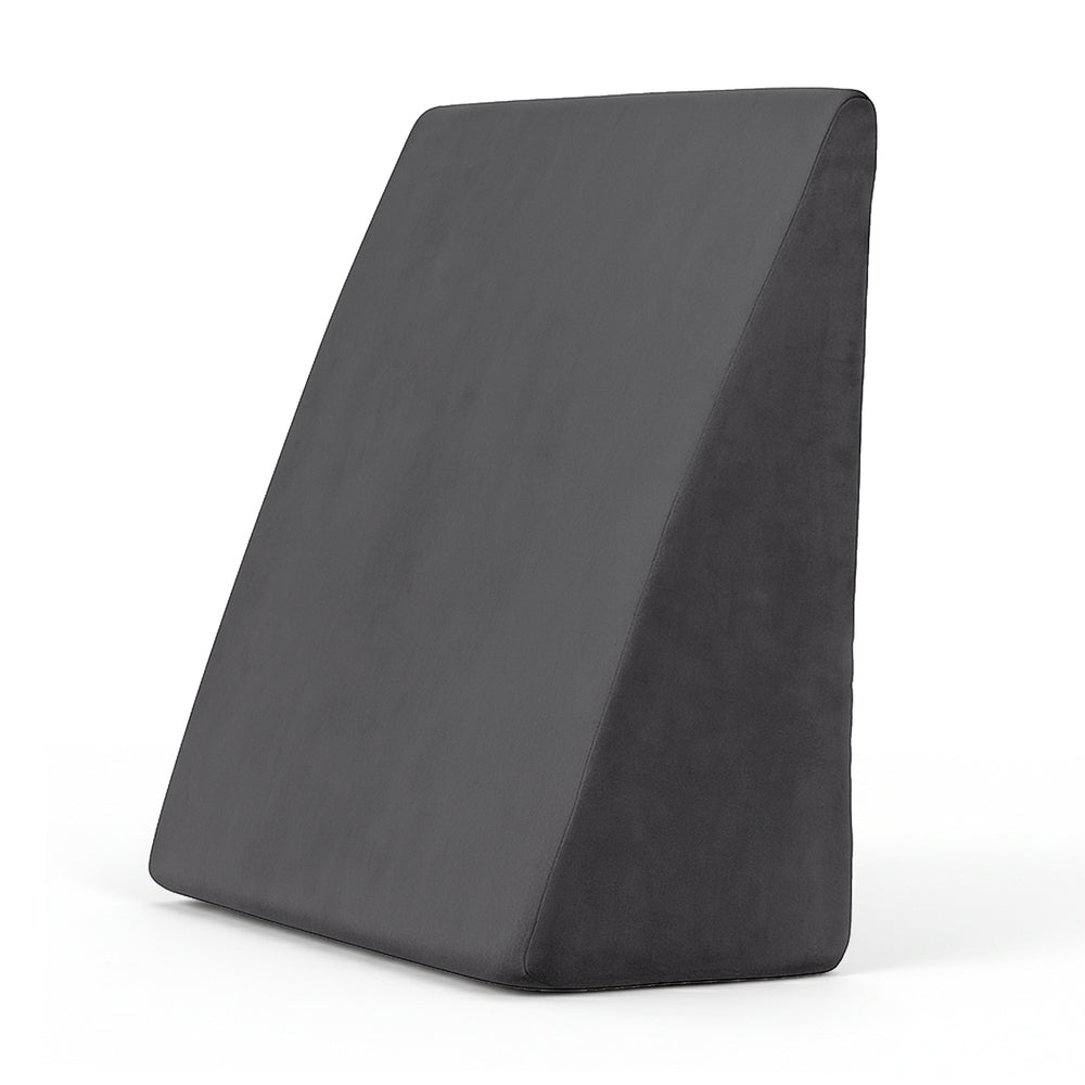 Giselle Bedding Wedge Pillow Grey