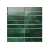 Artiss 3D Peel and Stick Wall Tiles Self Adhesive LinearGrid Backsplash 10 Sheets, Green