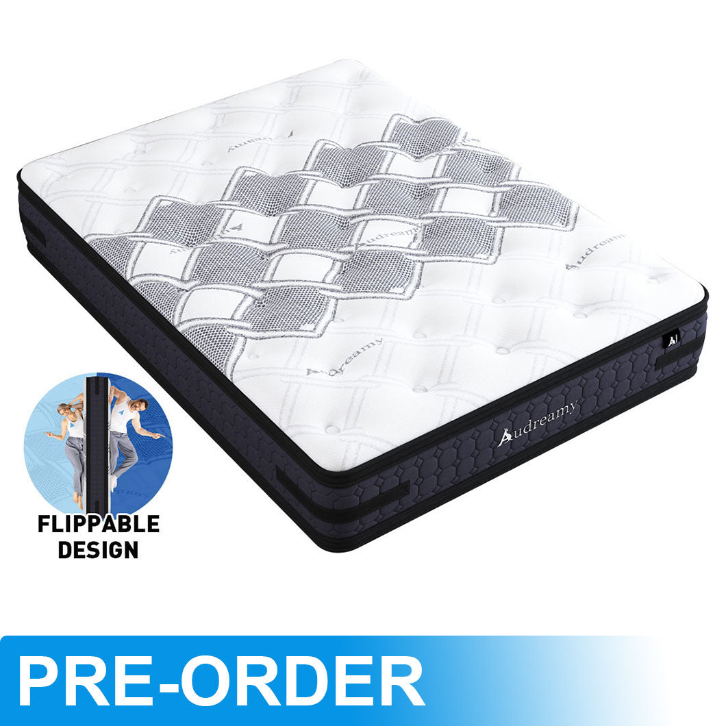 Audreamy Geneva Mattress – 36cm Euro Top Cool Gel Foam 7-Zone Pocket Spring Dual-Sided Firmness Medium Soft/Firm (King)-Pre-Order Now – Ships by 22/10/2025 at the latest!