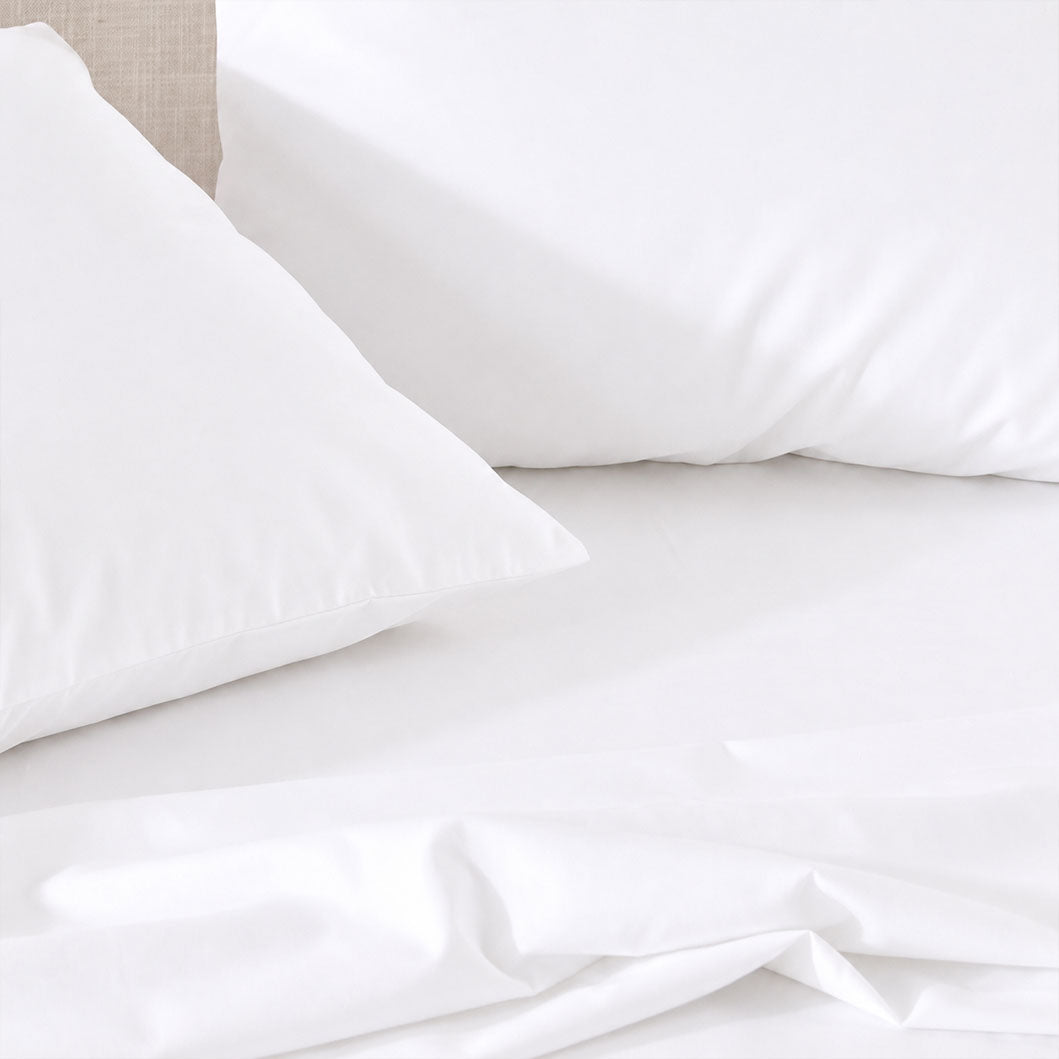 Hotel Soft Bed Sheet Set- Bedding Sheets & Pillowcases Breathable Bedding Wrinkle, Fade, Stain Resistant-Deep Pocket Flat Fitted Bed Sheet Set