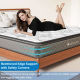 Audreamy Elara Mattress 25cm Pillow Top – Cloud Comfort Bamboo Fiber Fabric Memory Foam Support Bonnell Medium Firm-Pre-Order Now – Ships by 22/10/2025 at the latest!