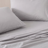 Hotel Soft Bed Sheet Set- Bedding Sheets & Pillowcases Breathable Bedding Wrinkle, Fade, Stain Resistant-Deep Pocket Flat Fitted Bed Sheet Set