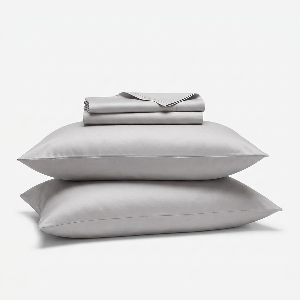 Hotel Soft Bed Sheet Set- Bedding Sheets & Pillowcases Breathable Bedding Wrinkle, Fade, Stain Resistant-Deep Pocket Flat Fitted Bed Sheet Set