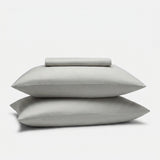 3 Piece Hotel Bamboo Cooling Fitted Sheet Set & Pillowcase -Ultra Soft 2000TC Breathable Fitted Bed Sheets Set with 37 Centimetre Deep Pocket-Cooling Sheets for Hot Sleepers(Grey,Double) (Copy)
