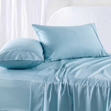 3 Piece Hotel Bamboo Cooling Sheet Set -Ultra Soft 2000TC Breathable Bed Sheets Set with 37 Centimetre Deep Pocket-Cooling Sheets for Hot Sleepers(White,King Single) (Copy)