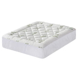 Giselle Bedding 5cm Pillowtop Mattress Topper 1000GSM Thick Soft Bamboo Cooling Pad for Back Pain Relief & Guest Bed, Washable Overfilled Cover with 45cm Deep Pocket Queen