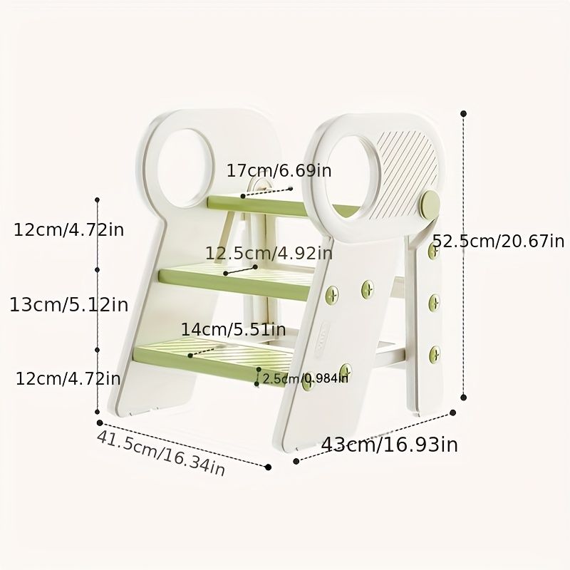 White children's washing stairs, kids bathroom steps, toddler step stool, bathroom stool for kids, child hygiene steps, kids self-care steps, bathroom ladder for kids