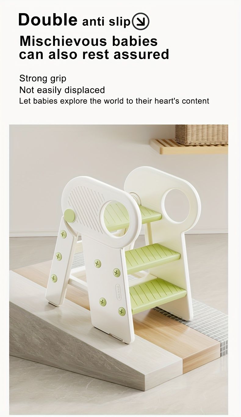 White children's washing stairs, kids bathroom steps, toddler step stool, bathroom stool for kids, child hygiene steps, kids self-care steps, bathroom ladder for kids