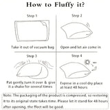 Luxury Pillow Quilted Pillow High-Quality Pillow Comfortable Pillow Bedding - Gray - Size 800g high pillow