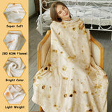 Burritos Tortilla Throw Blanket（Beige）, Novelty Funny Round Blanket for Adults & Kids, Soft Flannel Tortilla Wrap Blanket（36",Baby）