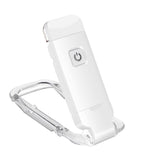 Rechargeable LED Book Light with Dimmable Warm White & Amber Modes – USB-Powered Clip-On Reading Lamp for Books, Sheet Music & Travel (White)