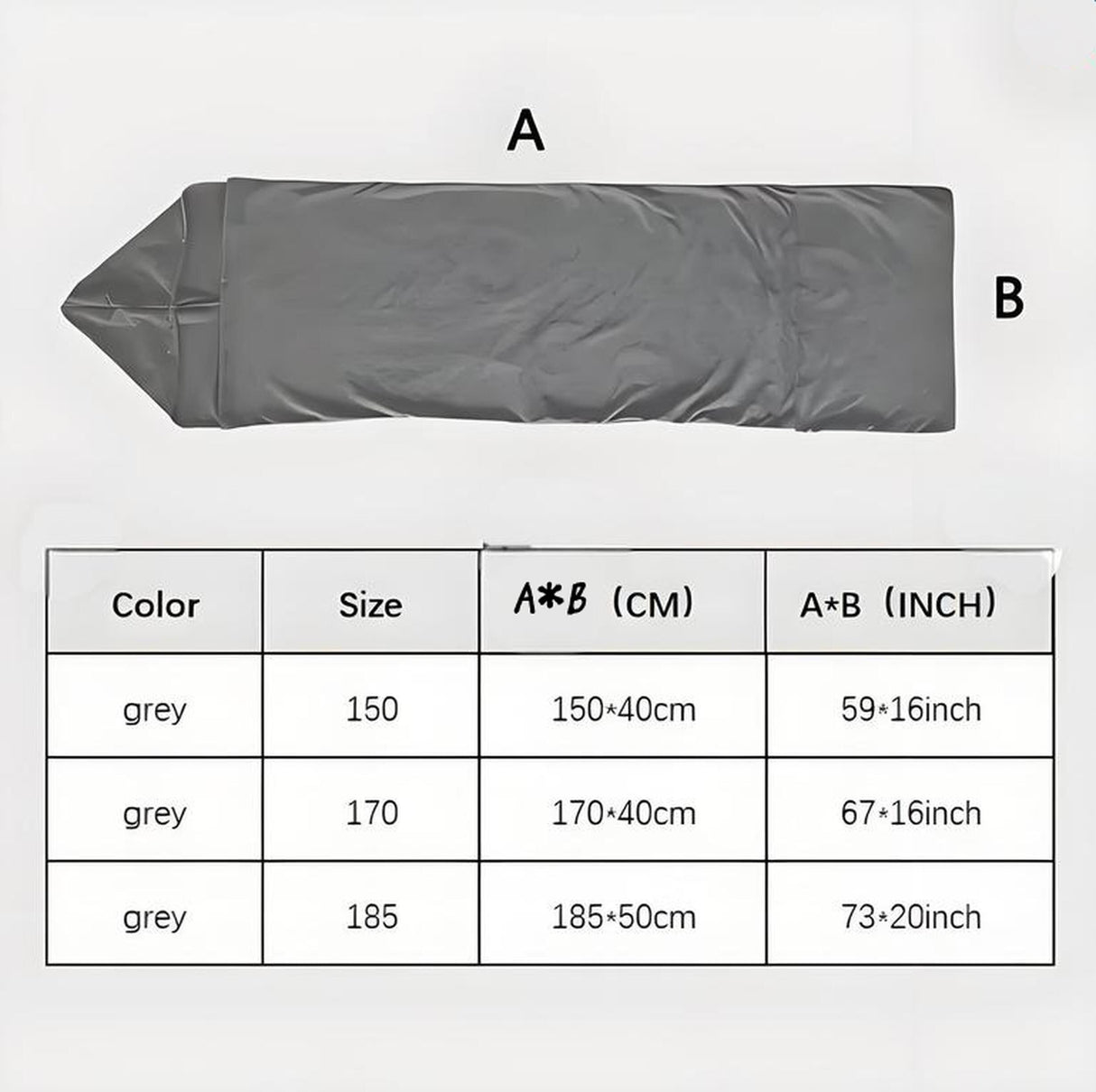 Hooded Sleep Pod: Kids Wearable Blanket – Comfy Hooded Cocoon, Cooling, Machine Washable (Grey, 150×40cm)