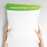 Microfiber Quilted Pillow 40X40 Cm - Sleeping Bed Pillow White Pillow White Filling Pillow - 4 pcs Set