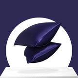 2-Pack Satin Pillowcase Silky Soft Dark Blue, 50 x 75cm