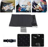 Airplane Bed - Baby Bed - Airplane Beds - Airplane Bed - Airplane Footrest - Must Have For Traveling - Ideal For Airplanes And Cars - Comfortable - Washable - Compact And Portable - Black