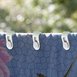 10 Pieces - Duvet Clamps - Duvet Clips - Sturdy Duvet Clips - Duvet Pegs - Clamps - Clips - Blankets - Sheets - Prevents Your Duvet from Shifting - Bed Sheet Tensioners - Bed Sheet Clips