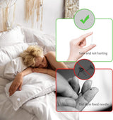 Duvet Clips - 16 Pieces - Duvet Threader - Sturdy Duvet Clips - Duvet Cover Tie - Clips - Duvet Pegs - Thick Duvet Clip for Sheet - Quilt Clips - Duvet Clamps - Bedding Fastening Accessories - White