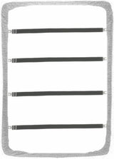 4 pieces - 70-230 cm Sheet tensioners - Sheet clips - Duvet tensioners - Duvet clamps - Bed sheet clamp - Sheet braces - Elastic fitted sheet tensioners - Adjustable - for sheets, ironing board, mattress or sofa