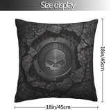 Harley Davidson Decorative Pillowcase H-400 Soft Warm Cover Compatible with Bed Sofa Outdoor Cushions